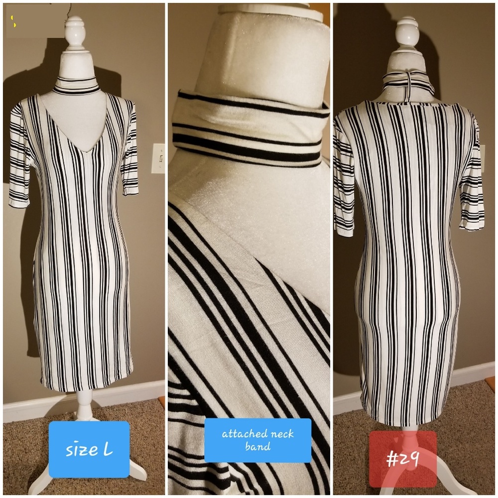 Vertical Stripe dress